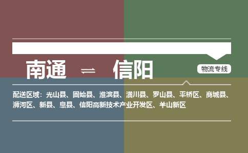 南通到信阳物流专线|南通到信阳货运公司